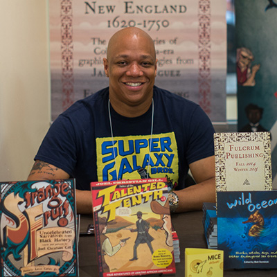 Joel Christian Gill at book signing